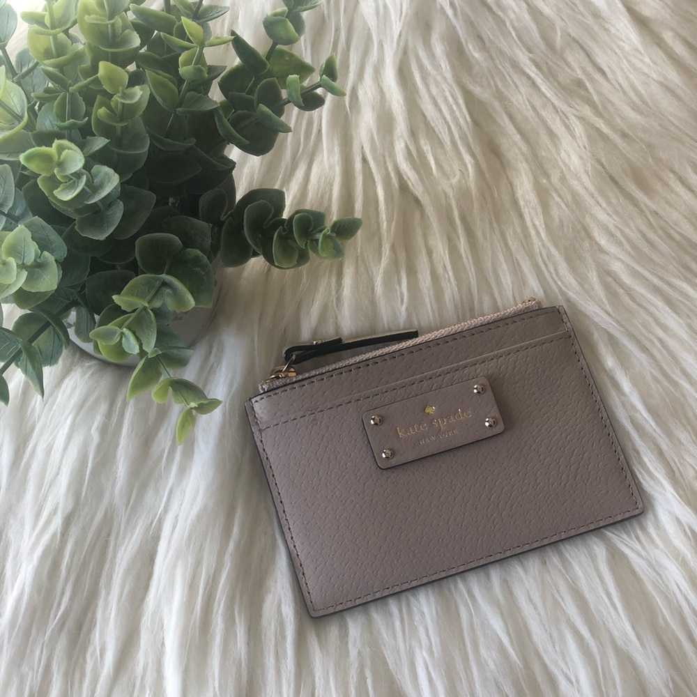 Kate Spade Adi Almondine Card Holder Wallet NWT